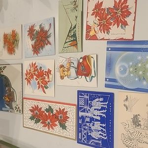 New. NEVER USED Vintage  Christmas Cards